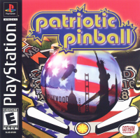 Patriotic Pinball Playstation  box art